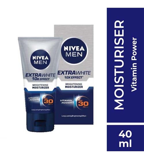Nivea Men Extra White 10X Effect Brightening Moisturizer 40ml